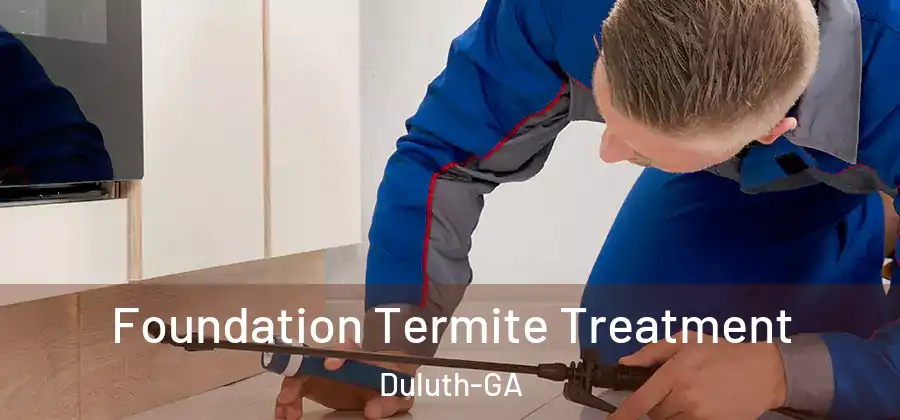 Foundation Termite Treatment Duluth-GA