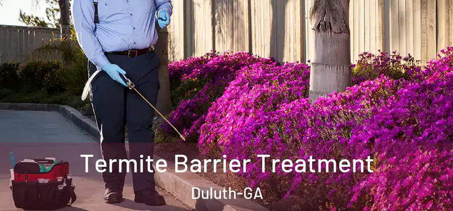 Termite Barrier Treatment Duluth-GA