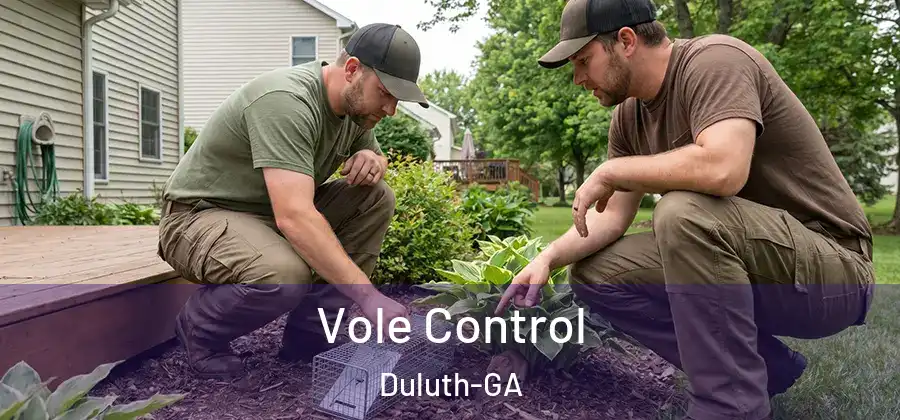 Vole Control Duluth-GA